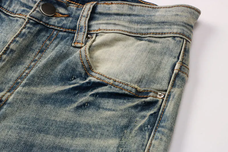 Vintage Distressed Jeans voor Heren — foto 6