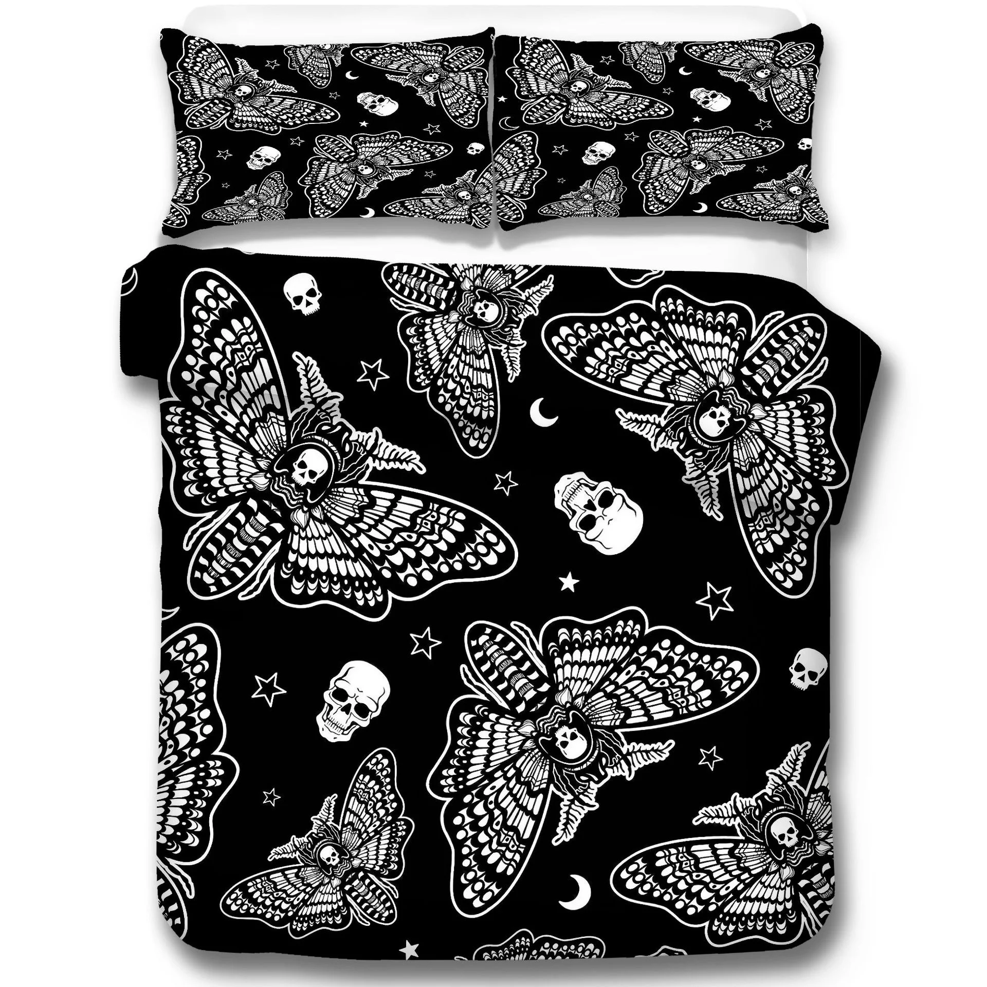 Title 2, Moth Skull 3D Printing Set Three Piece Skeleton...