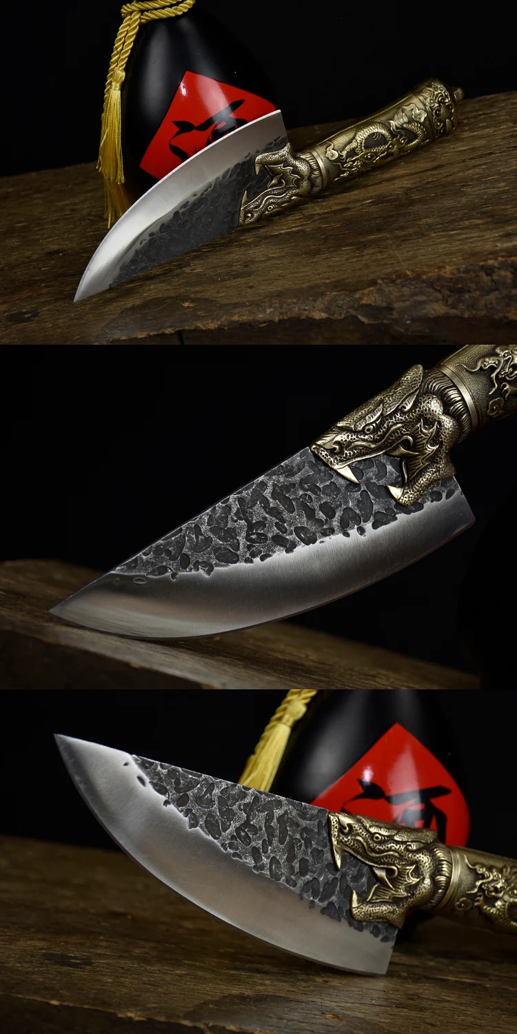 Title 8, Long Shank Thickened Segmentation Boning Knife ...