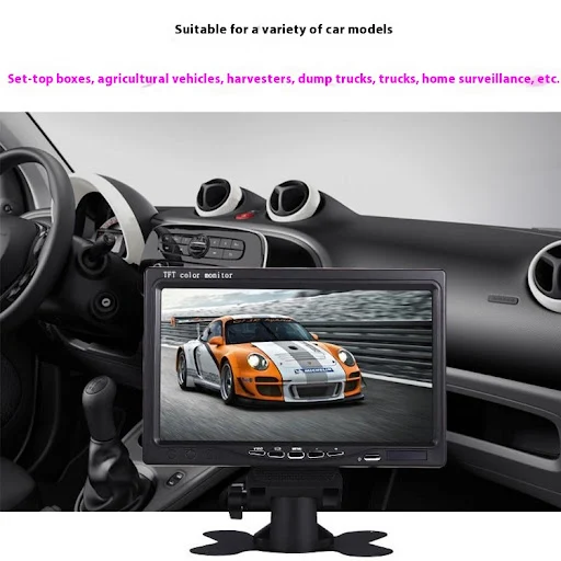 Title 4, Monitor da auto da 7 pollici per scrivania e re...
