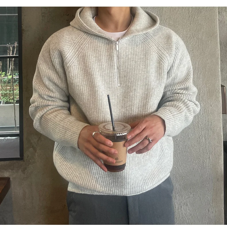 Title 14, Mens High-Grade Half-zip Hooded Sweater – Expe...