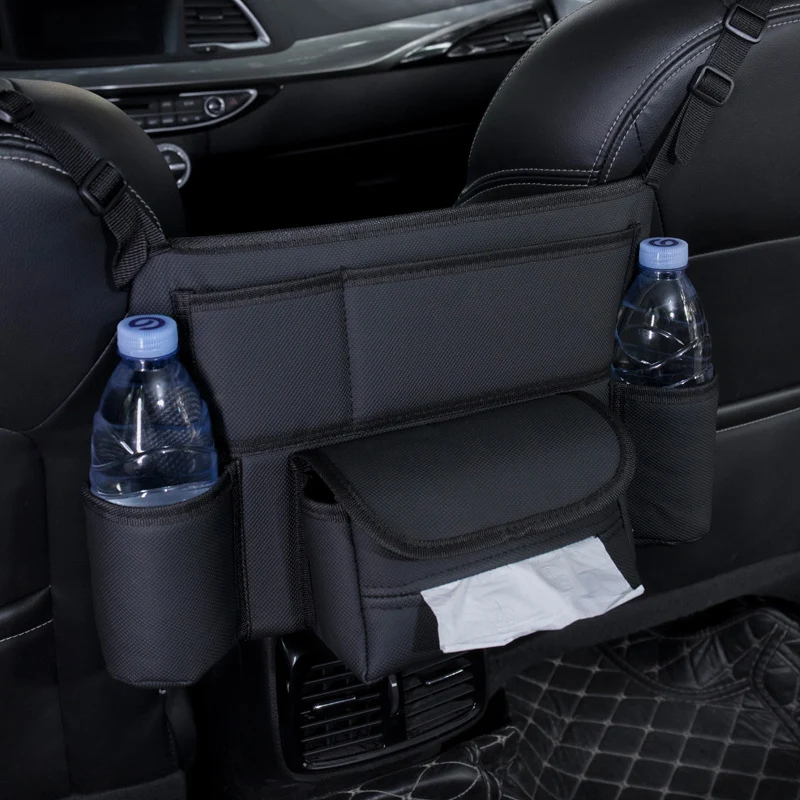 Autositz-Taschentuchbox zwischen hängender Armlehne Bequemer Zugriff auf Taschentücher. Ordentlich und platzsparend, perfekt für unterwegs. — foto 7