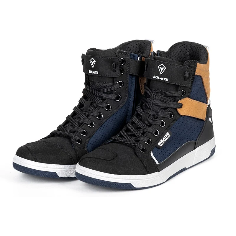 Motorcycle Boots Summer Breathable Drop-resistant Parkour Shoes for safe and comfortable riding in warm weather and urba — photo 18