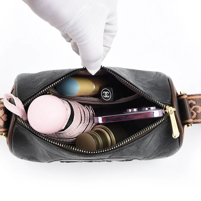 Nova Bolsa Crossbody Casual Étnica de Moda, Simples e de Grande Capacidade. Perfeita para o Dia a Dia, Conforto e Estilo em Um Só Acessório — foto 4