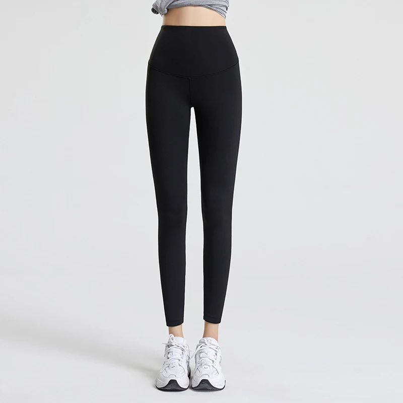 Title 1, Damen Fleece Leggings mit Bauchweg-Effekt und H...