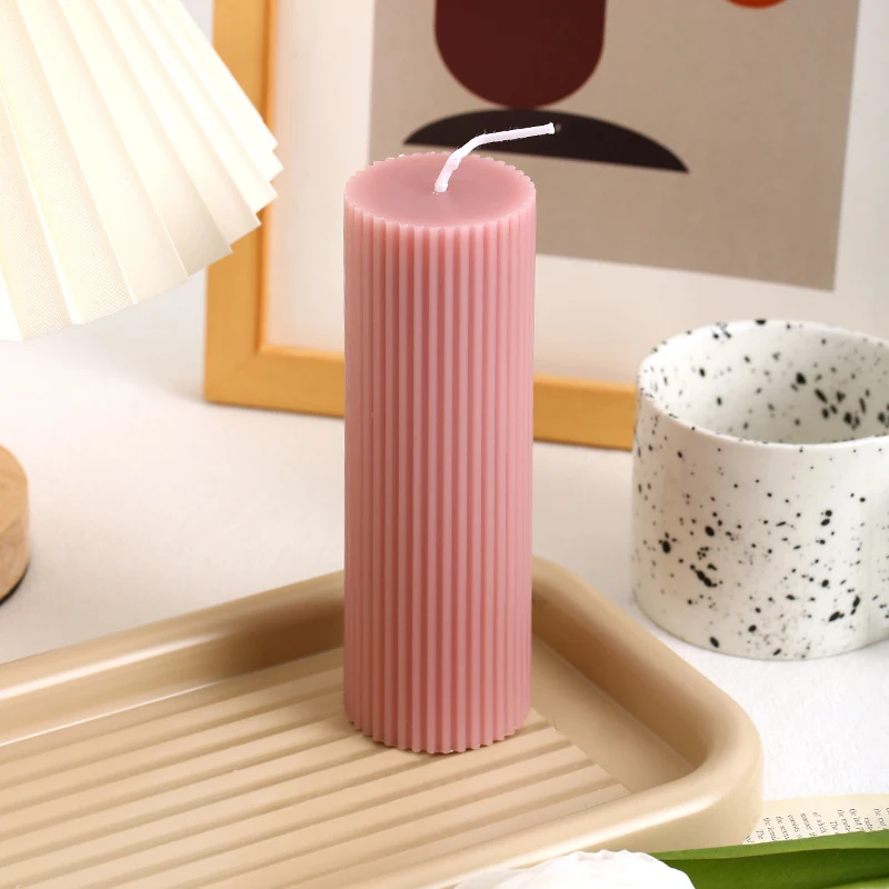 Title 3, European Roman Column Candle Indoor Decoration ...