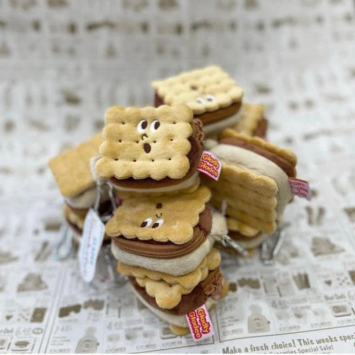 Title 1, Small Biscuit Headphone Case Cover Mini Case Pr...