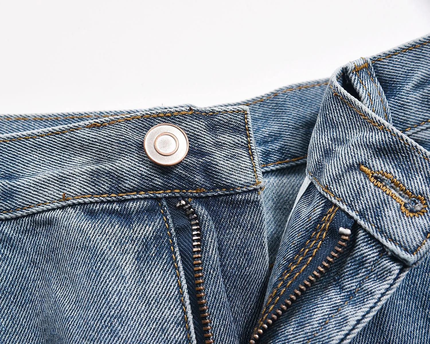 Title 11, Bootleg Pants Type Gd Wind Split Stitching Patc...