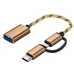 Gold v8typec2 in1