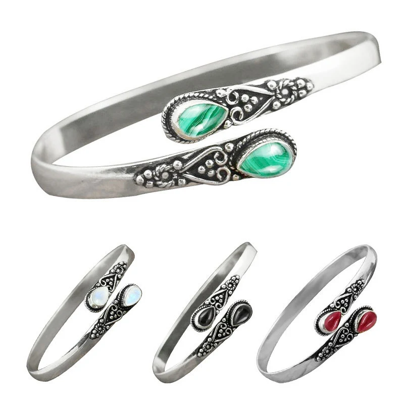 Pulseira retrô de moda europeia e americana feminina, um acessório elegante e vintage que adiciona charme a qualquer look. — foto 4