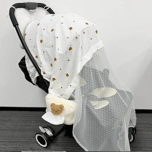 Title 3, Zomer Muggennet voor Kinderwagen Volledige Besc...