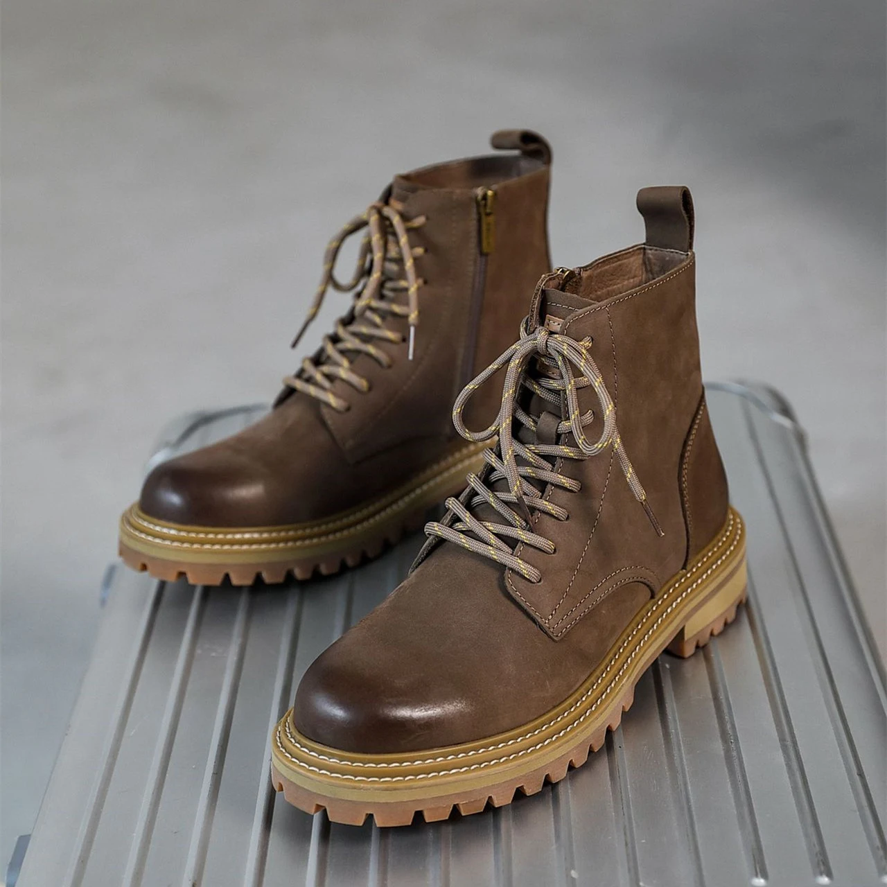 Title 3, Mens Fashion High Top Martin Boots for style a...
