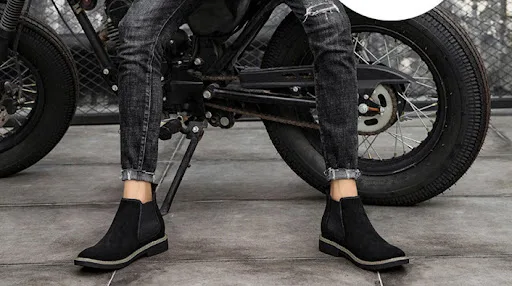 Title 5, Sapatos casuais masculinos com sola macia e pla...