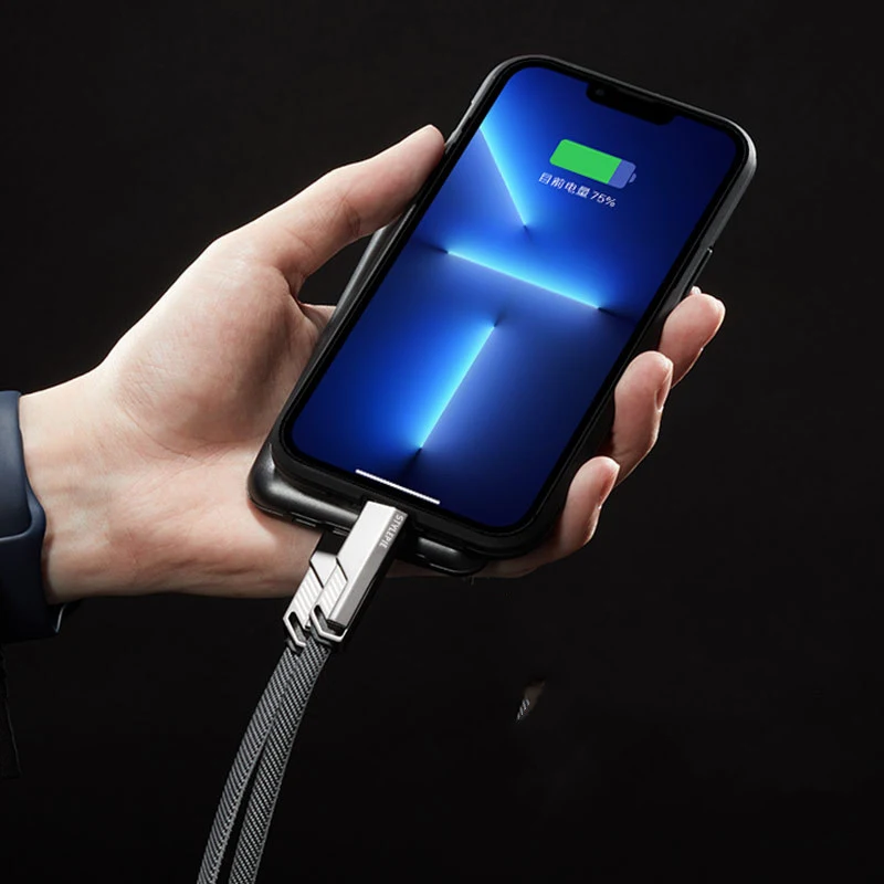Title 3, Fast Charging 60W Four In One Data Cable Type-c