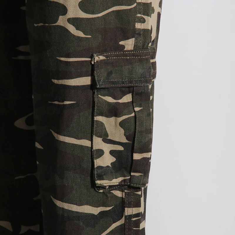 Fashion Pocket Temperament Street Camouflage Printing Straight-leg Pants. Stylish and comfortable, perfect for everyday — photo 18