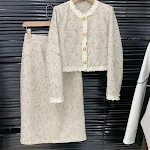 Apricot Long Pajama Set