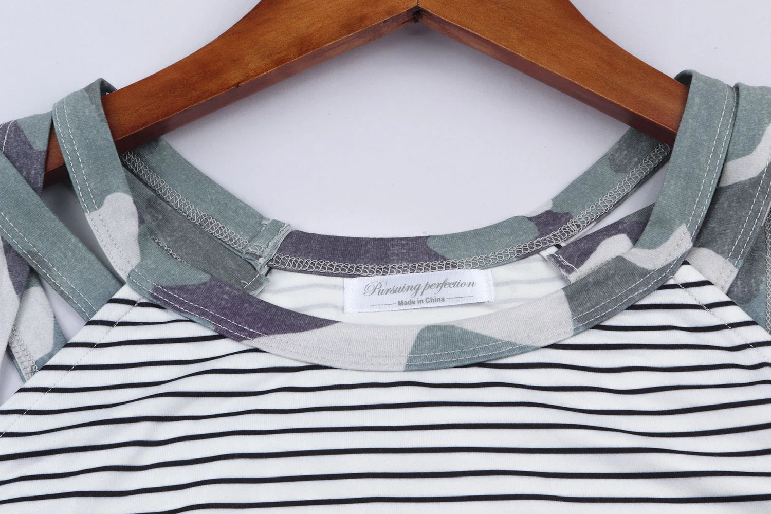 Title 13, Leopard stitching top for a bold statement. Add...