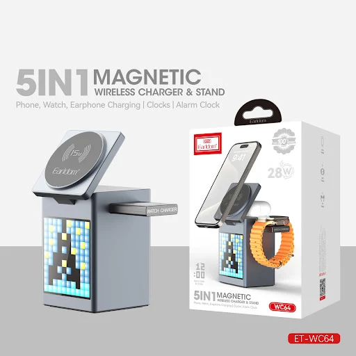Title 2, Multifunctional Five-in-One Magnetic Wireless C...