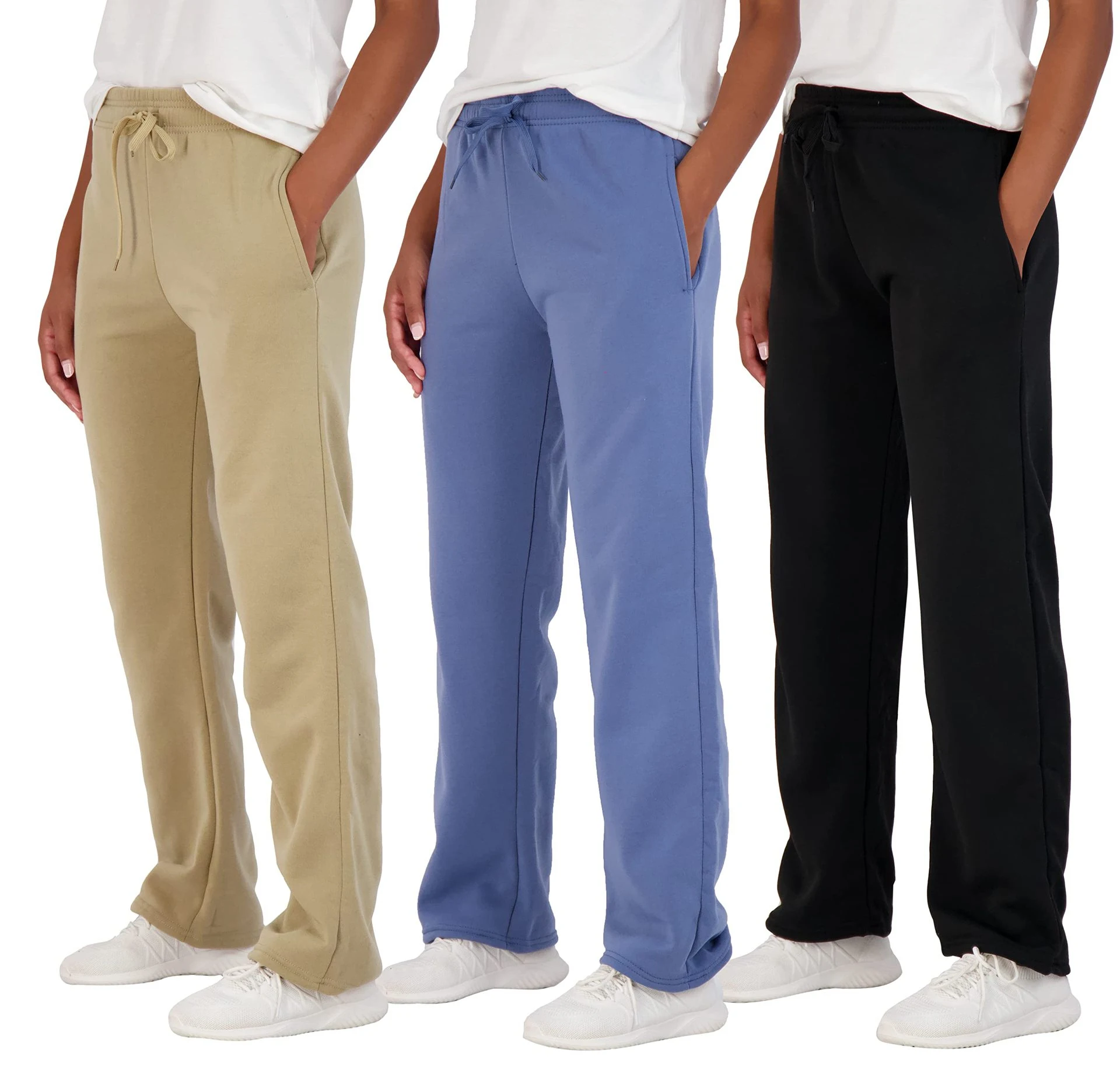 Title 6, Womens Loose Wool Open Sports Pants Comfortabl...