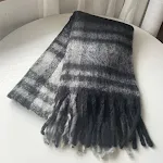 Black And Gray Plaid