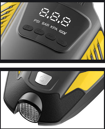 Title 1, Portable Car Air Pump for Car and Motorcycle Ti...