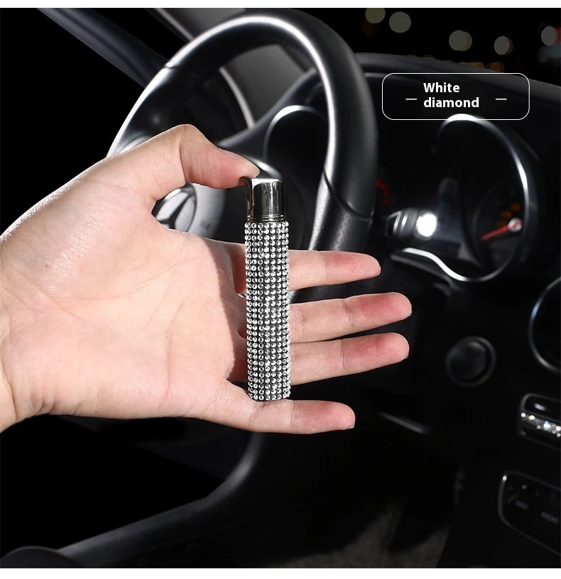 Title 5, Womens Diamond-Embedded Compact Portable Stick...