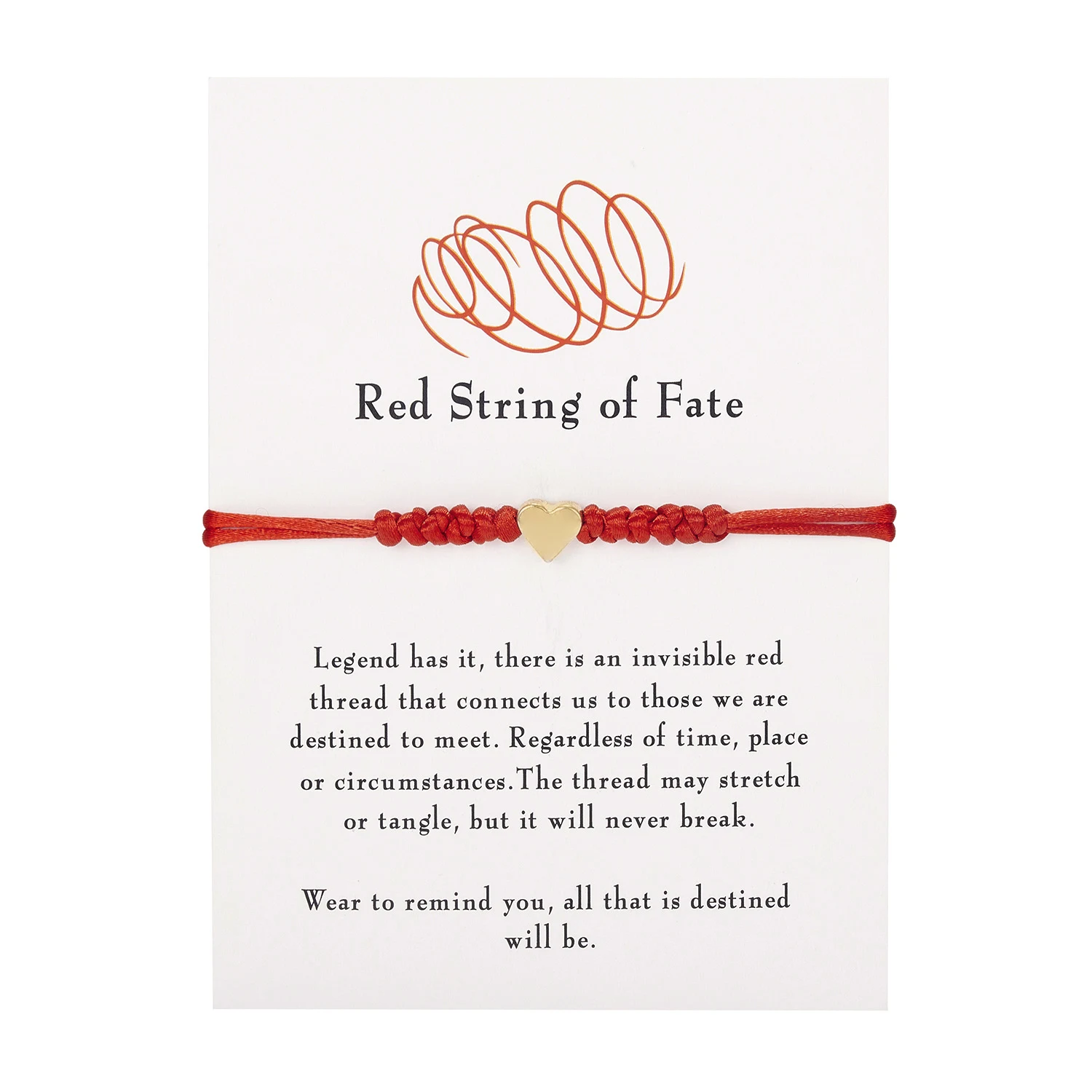 Braccialetto fortunato Red Rope Love a 6 nodi per amore e protezione. Un amuleto rosso per attrarre fortuna e benessere. — foto 18