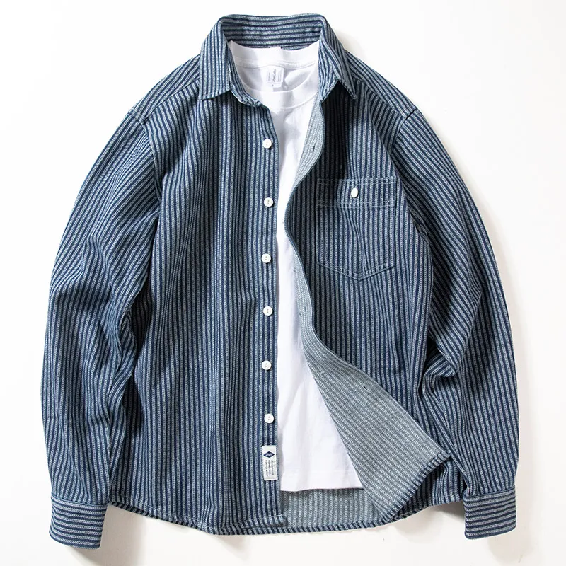 Fashionable loose-fitting coat top for men, comfortable and stylish. Perfect for everyday casual wear, offering a relaxe — photo 13