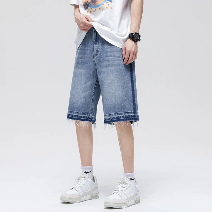 Versatile Casual Fashion Denim Shorts. Comfortable fit, timeless style, and perfect for everyday wear and various occasi — photo 9