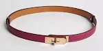Purple gold buckle