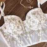 White bra