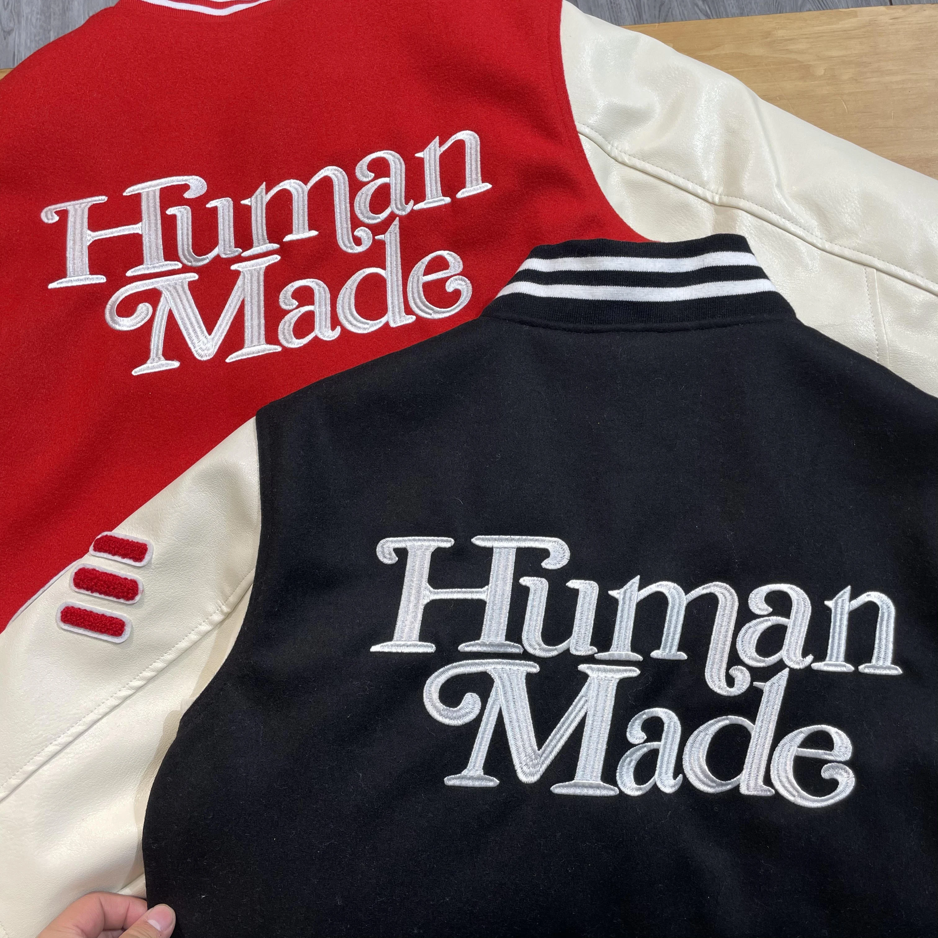 Title 1, Fashion Cotton Love Leather Sleeve Baseball Uni...