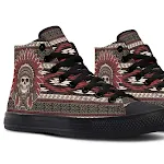 Zapatillas altas de lona estampadas para parejas, diseño personalizado y cómodo. Calzado perfecto para lucir un estilo único y coordinado. — foto 6