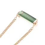 Rose gold green