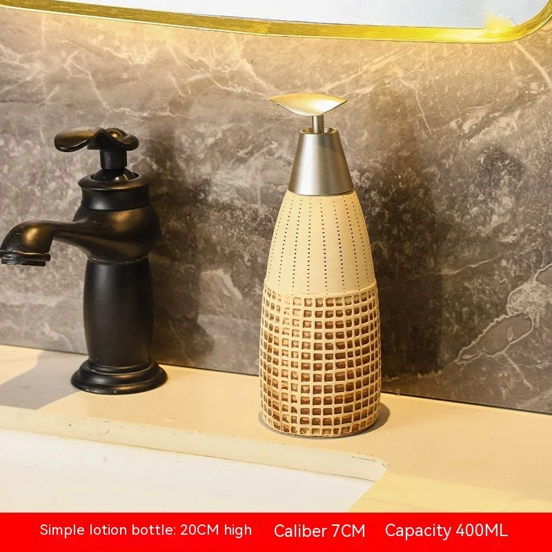 European Simple Home Shower Gel Sub Bottle, a refillable, practical, and stylish container for your bathroom and travel — photo 3