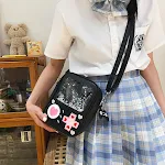 Máquina de Simulação de Personalidade Bolsa Transparente de Desenho Animado Feminina. Crie visuais únicos e expresse sua personalidade com estilo e diversão. — foto 10
