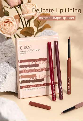 Title 3, Matte Finish Lip Liner 12 Mixed Colors Waterpro...