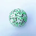 10cm black and white green