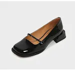 Rose Single Square Toe Low Heel Bridal Shoes for elegant comfort on your wedding day. Walk down the aisle with grace and — photo 3