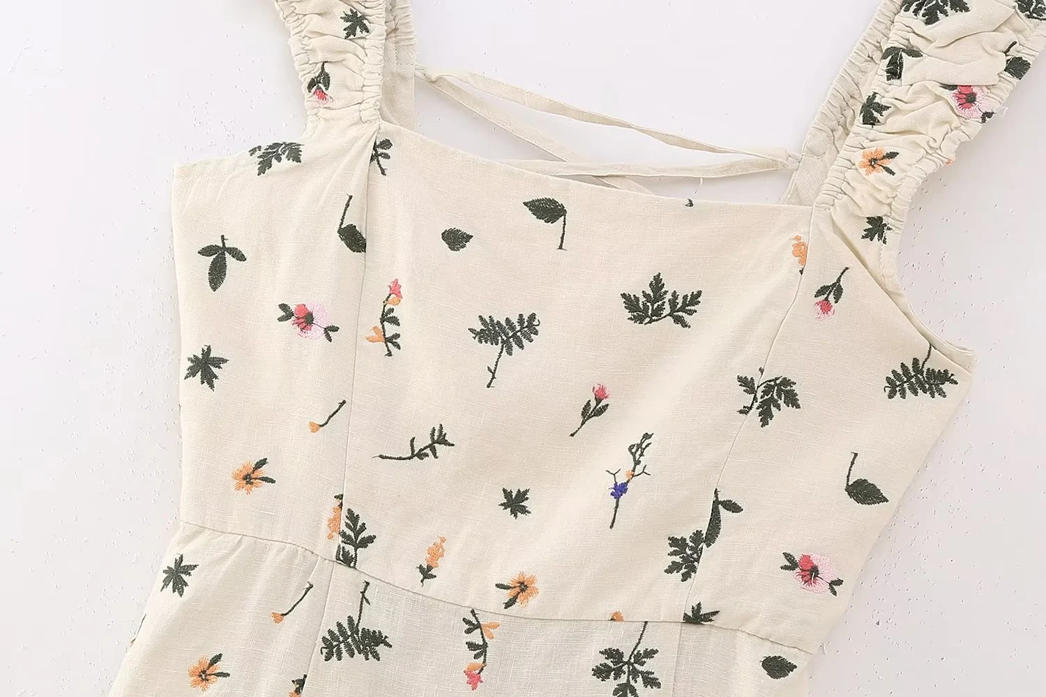 Title 9, Womens Fashion Personality Embroidery Floral D...
