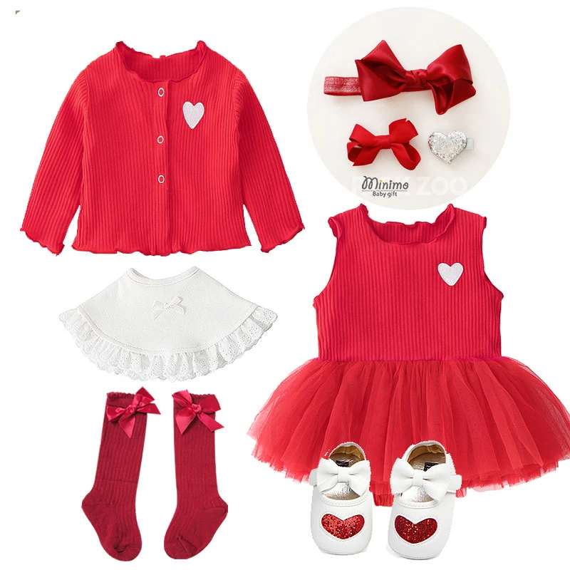 Roupa de bebê recém-nascido estilo Western doce e fofa para meninas Conjunto adorável e macio para fotos e uso diário. Ideal para seu bebê. — foto 2