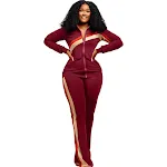 Conjunto feminino esportivo e de lazer, estilo europeu e americano, duas peças com bolsos, ideal para um visual casual e confortável. — foto 27