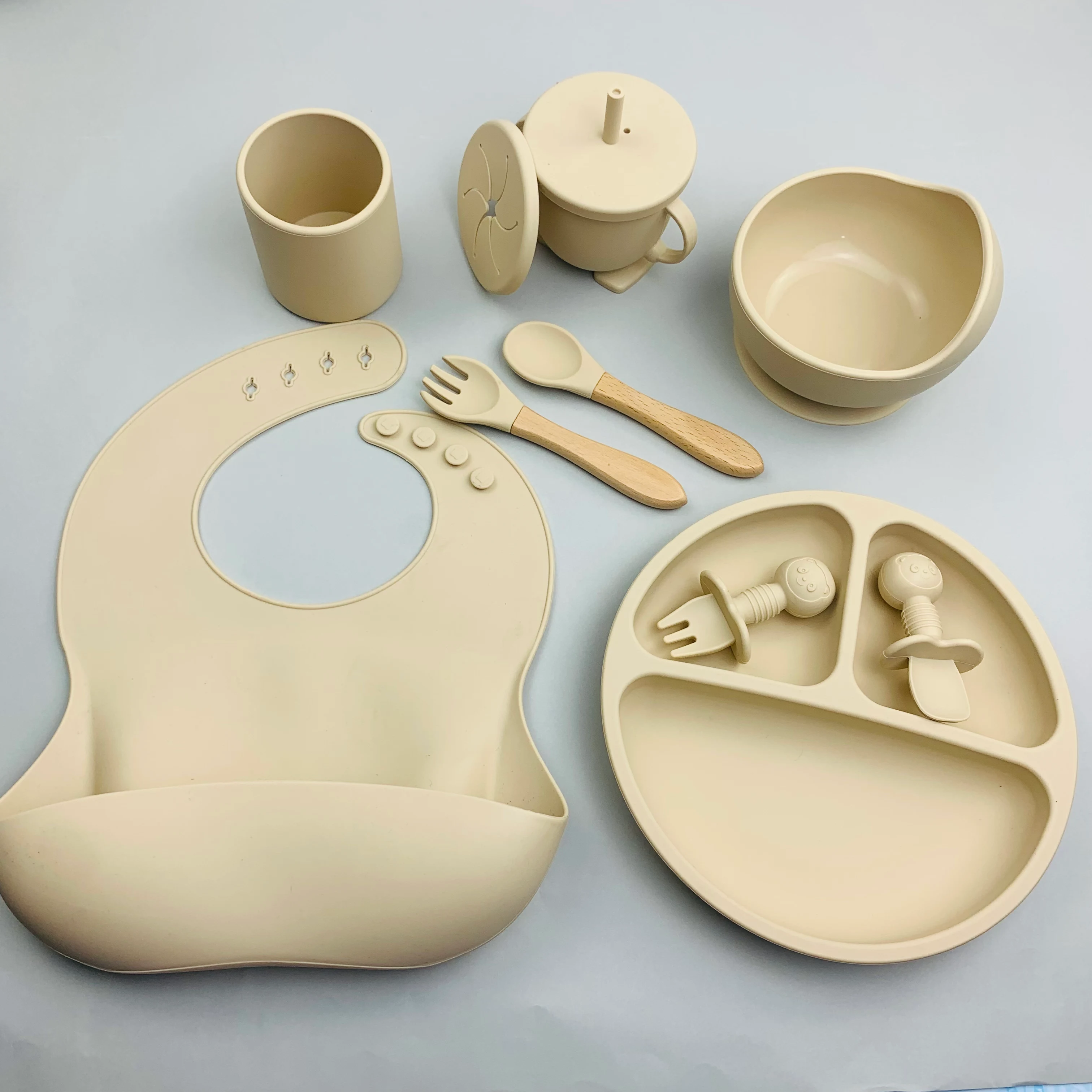 Title 10, One Piece Complementary Food Feeding Set with S...