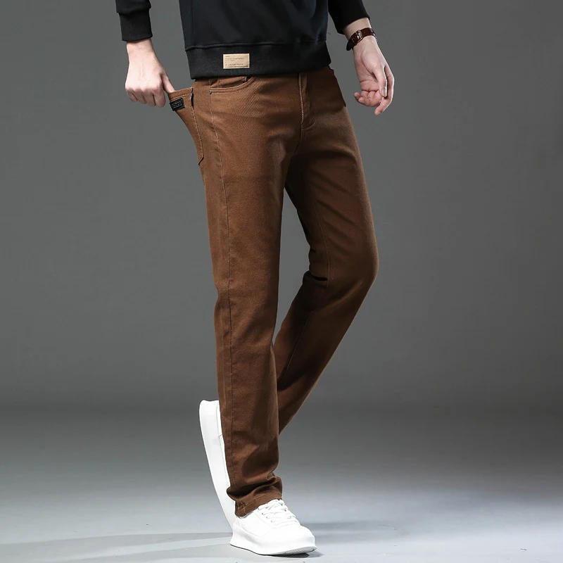 Title 4, Mens Korean style straight tube casual pants, ...