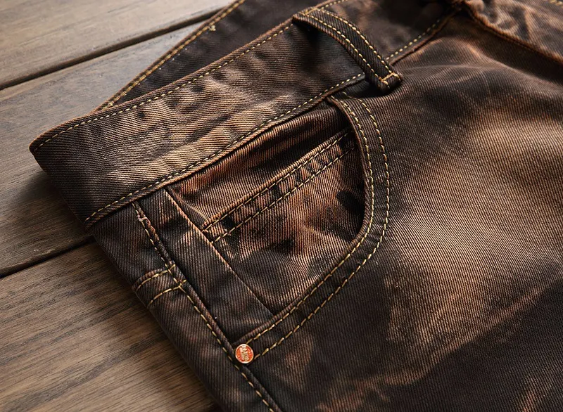 Title 12, Distressed Retro Straight Jeans Dames Comfortab...