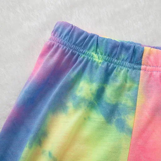 Title 13, Christmas Tie-dye Printed Long-sleeved Pajamas ...
