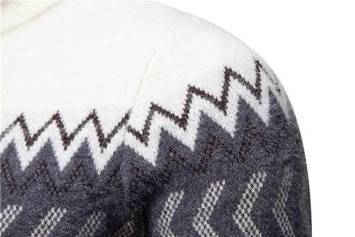 Title 1, Mens Printed Round Neck Sweater for comfort an...
