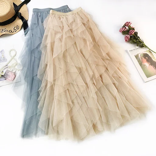 Title 5, Net Gauze Puffy High Waist Fairy Dress – Perfec...
