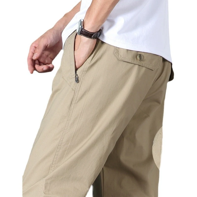 Title 2, Pantaloni casual in puro cotone con tasche con ...
