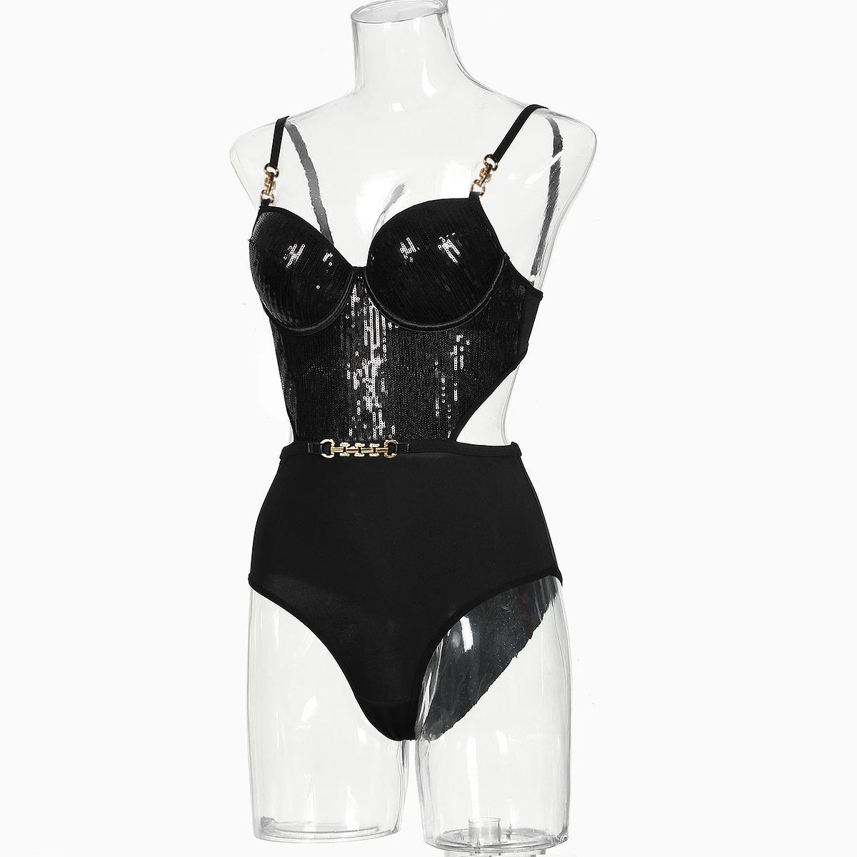 Title 13, Macacão Midriff Outfit Body Shaping sem mangas